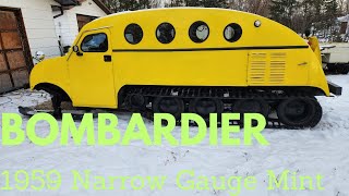 1959 NARROW GAUGE FOR SALE OR IS IT SOLD  BOMBARDIER [upl. by Nellak]