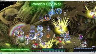 Conquer Online Classic Eu Server Phoenix City War [upl. by Nesto]