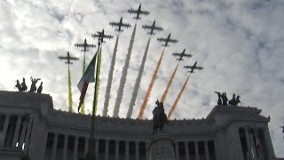 4 novembre Mattarella rende omaggio allAltare della Patria [upl. by Woodford]