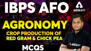 IBPS AFO  Agronomy MCQs  Crop Production of Red Gram amp Chick Pea [upl. by Aicillyhp]