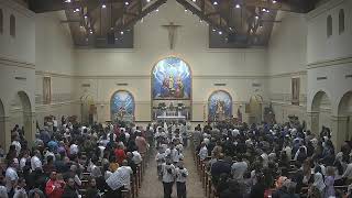 Holy Mass live streamed from St Ann Catholic Church in Clayton North Carolina USA [upl. by Nyrmac]