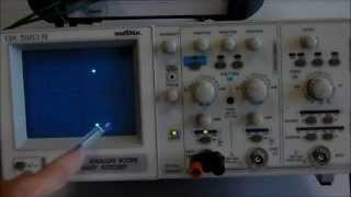 Les premiers pas avec un oscilloscope [upl. by Anawot]