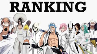 Ranking the Espada from BLEACH  Worst to Best [upl. by Notterb999]