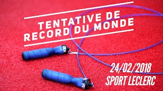 Défi 30 secondes Corde à sauter SportLeclerc27  Le Neubourg [upl. by Yruama385]