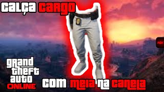 COMO PEGAR CALÇA CARGO COM MEIA NA CANELA  COLDRE E CRACHÁ IAA  GTA 5 ONLINE [upl. by Hosbein211]