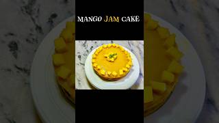 Mango Cake with eggless recipe in blender how to make mango cake mango jam Mango cake in blender [upl. by Armanda684]