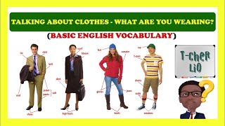 Vocabulary about Clothes  What are you wearing Interchange Intro Unit 4 [upl. by Ignatia128]