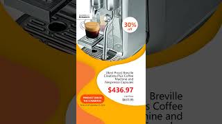 Best Price Breville Creatista Plus Coffee Machine and Nespresso Capsules [upl. by Eneleuqcaj]