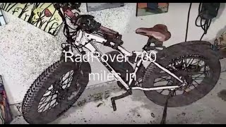 RadRover ELECTRIC bike 700 miles strong 🏍 [upl. by Howell]