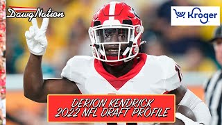 Derion Kendrick How the 2022 NFL Draft prospect turned around his career with Georgia [upl. by Nnylear]