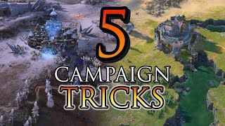 5 TRICKS for Campaign Noobs  Warhammer 3 [upl. by Enirahtak883]