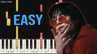 Stray Kids  Chk Chk Boom  EASY Piano Tutorial by Pianella Piano [upl. by Abigail]