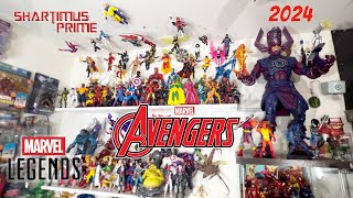 2024 Marvel Legends MCU Avengers and Comic Action Figure Collection Display from the Dork Room [upl. by Orvil]