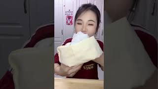 POWDERY ICE🥶 asmr mukbang shavedice koreancuisine softshavedice koreanfood whiteice food [upl. by Allenrac616]