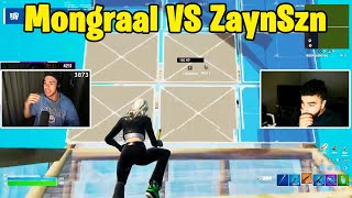 Mongraal VS ZaynSzn 1v1 TOXIC Fights on NA [upl. by Ilse]