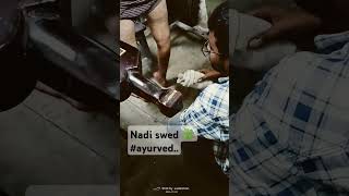 nadi swed aryanglapanchkarma ayurveda swedan sudationdegenarative knee jt pain🍀🍀 [upl. by Meldon]