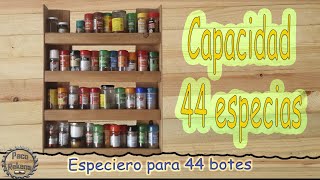 Organizador de especias para tu cocina [upl. by Airtina721]