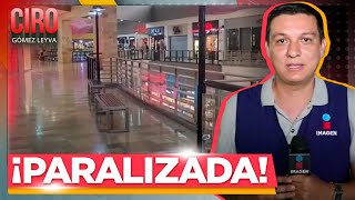 ¡Paralizada Así luce Culiacán Sinaloa tras la violencia en la zona  Ciro Gómez Leyva [upl. by Ramed364]