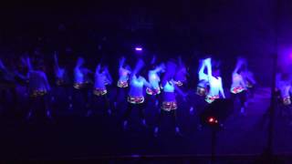 ECHS Cheer Blacklight Rally 2016 [upl. by Ailuy]