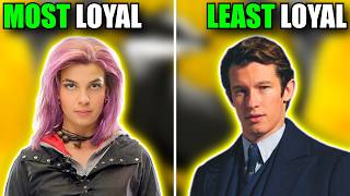 Ranking Every Hufflepuff From Most Loyal to Least Loyal [upl. by Ihsorih]