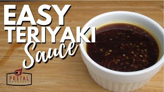 Easy Teriyaki Sauce Recipe  How to Make Teriyaki Sauce at Home [upl. by Anawahs848]