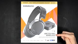 SteelSeries Arctis Pro Wireless  Unboxing amp Test [upl. by Netsrijk400]