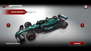 La livery de Aston Marin para la temporada 2024 en Monoposto 2024 [upl. by Leontina849]