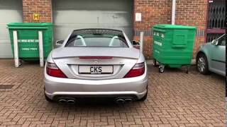 AMG SLK55 X Pipe R172 CKS Performance [upl. by Phillis]