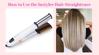 How To Use The Instyler Rotating Iron Hair Tutorial [upl. by Any]