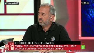 Osama el refugiado sirio zancadilleado quotEuropa debe organizar la recepción de los refugiadosquot [upl. by Cordy211]