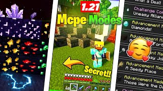 🌟 Top 5 Best Useful Mods For Minecraft Pocket Edition 🤩  Best Mods MCPE 121  Mine Rishabh [upl. by Eelac307]