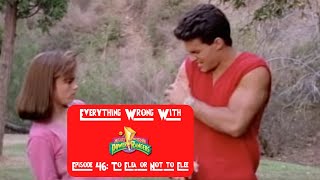 Everything Wrong With Mighty Morphin Power Rangers Episode 46 To Flea or Not to Flee [upl. by Llevol]