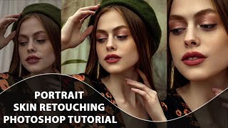 photoshop tutorial portrait beauty retouching photo editing [upl. by Jariah]