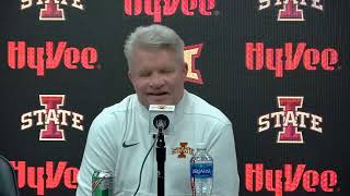 Bill Fennelly postgame press conference Indiana State [upl. by Batchelor]