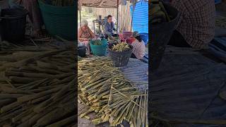 A master at trimming bamboo shoots  Vegetable Cutting Skills [upl. by Reyotal]