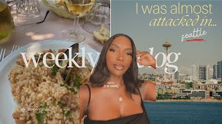 GERMANY WEEKLY VLOG  I was almost attacked in Seattle [upl. by Ettenig568]