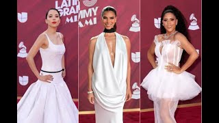 MEJORES VESTIDAS  LATIN GRAMMY 2024  ALFOMBRA ROJA  MEJORES LOOKS [upl. by Melentha491]