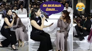 Alia Bhatt Sings Oo Antava Mava Song Infront Of Samantha  Super Fun 👌😂  JIGRA [upl. by Ursas]