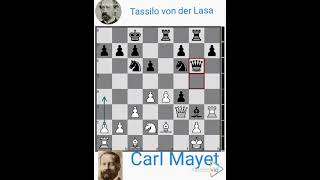 Carl Mayet vs Tassilo von der Lasa year 1839 [upl. by Llekram]