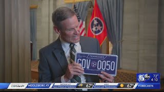 New Tennessee license plate design revealed [upl. by Ballman]