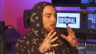 Mac Miller Chats About Watching Movies With The Sound Off [upl. by Grubman]