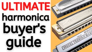 What Harmonica Should I Buy As A Beginner  The Ultimate Harmonica Buyers Guide [upl. by Malet]