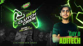 Dew Clutch Crew Live from The Dew Arena Day 8  MountainDewIndia Rooter [upl. by Narak]