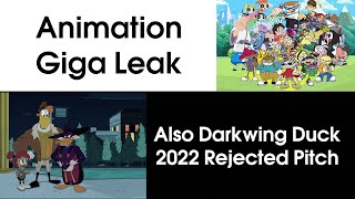 Animation Giga Leak  REJECTED Darkwing Duck 2022 Pitch [upl. by Chader]