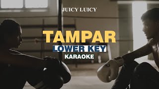 KARAOKE Juicy Luicy  Tampar LOWER KEY [upl. by Zolner]