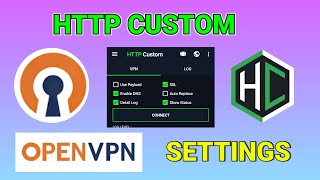 How to setup Http Custom VPN Openvpn Server settings for Secure browsing [upl. by Dragelin]