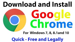 How to DOWNLOAD and INSTALL Google Chrome in 2 MINUTES [upl. by Tichonn]