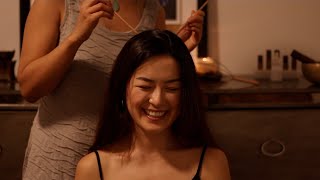 ASMR Real Person Scalp Check with Sticks Compilation 2 Soft Spoken [upl. by Acissey402]