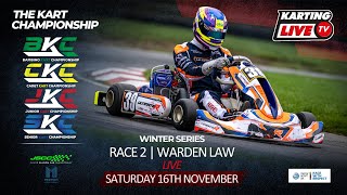 The Kart Championship Winter Series 2024  Warden Law Saturday LIVE [upl. by Doll]