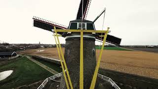 Molen de Korenbloem van Zonnemaire [upl. by Assilanna]